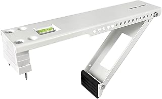Window Air Conditioner Mounting Support Bracket, Universal AC Unit Window Stand Mount Brackets Support Up to 85 lbs Designed for 5,000 to 10,000 BTU A/C Units