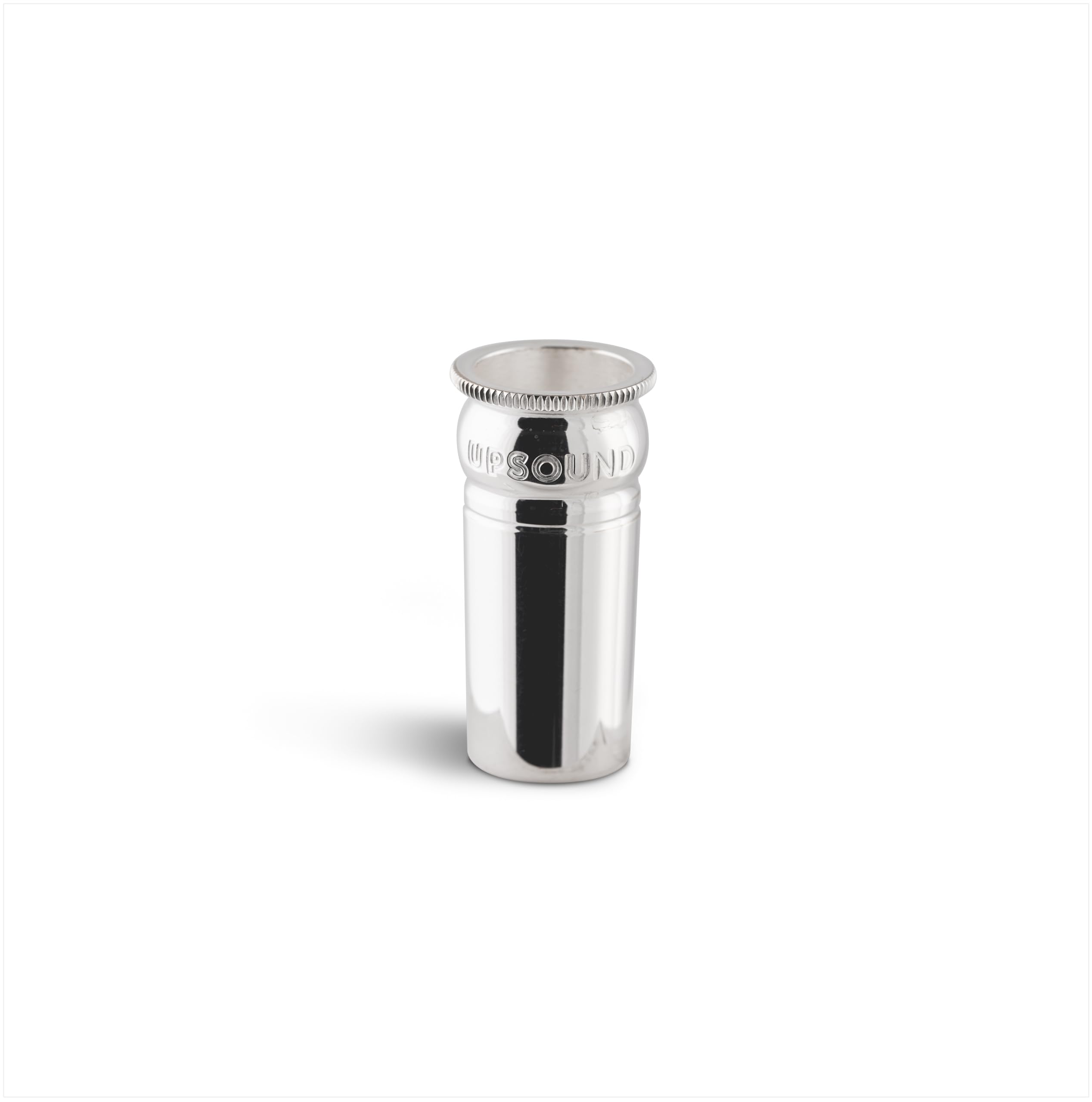 Adaptador de Boquilla UpSound (Trombón cola estrecha para Trombón entrada ancha) | Latón bañado en Plata