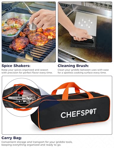 Kit de accesorios para parrilla de 36 piezas CHEFSPOT miniatura 6