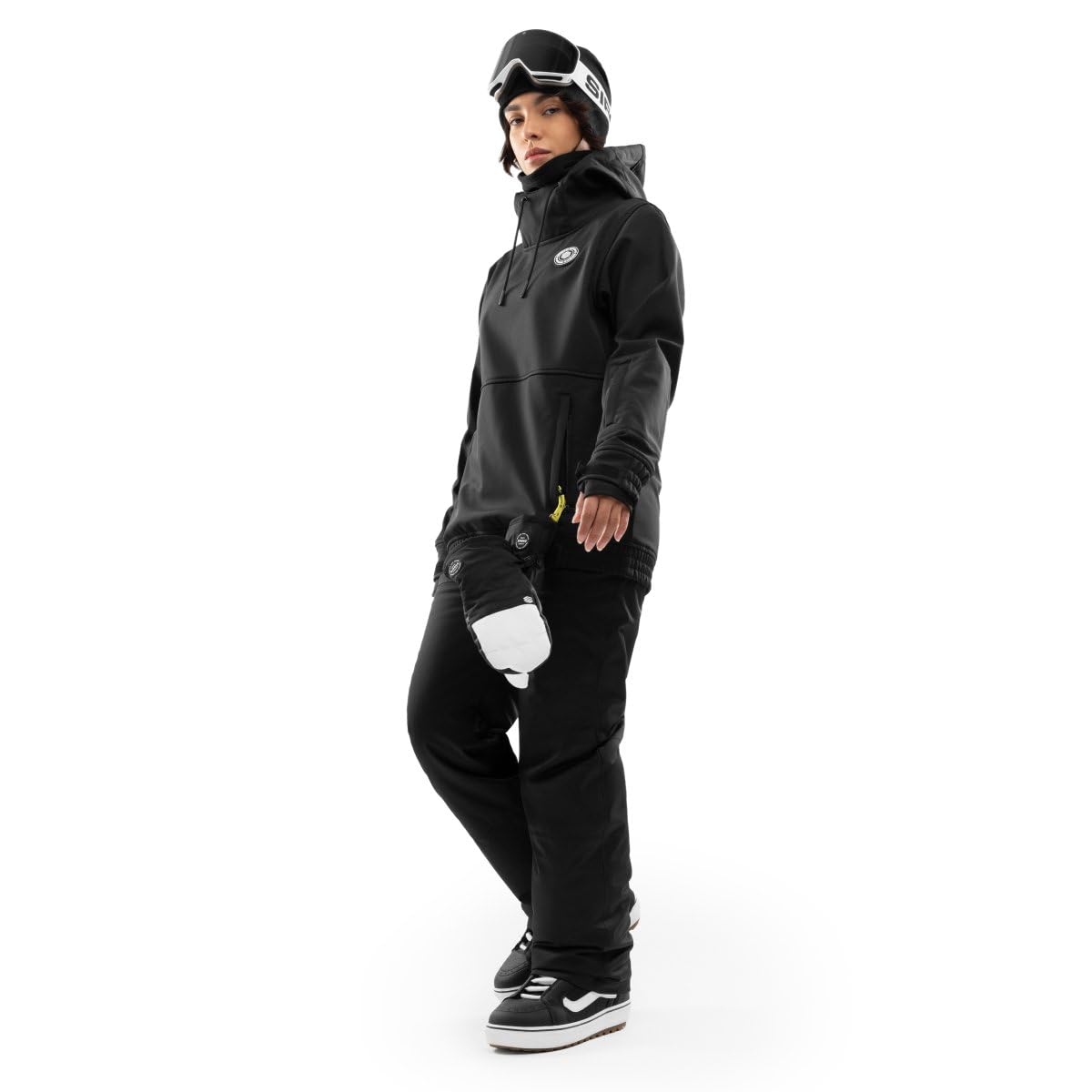 SIROKO - Chaqueta de Nieve para Mujer W1-W Shaka - S - Negro