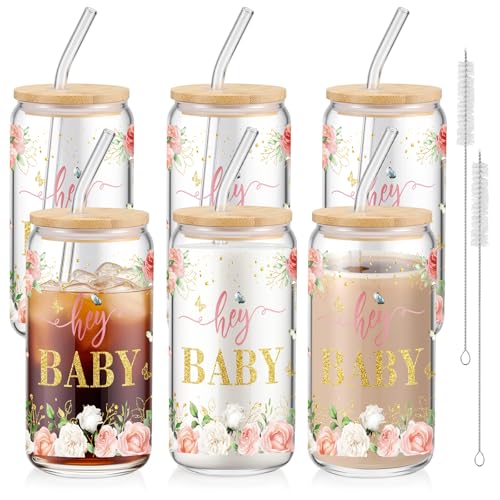 Reallnaive 6 Sets Baby Shower Prizes Bulk, Flowers