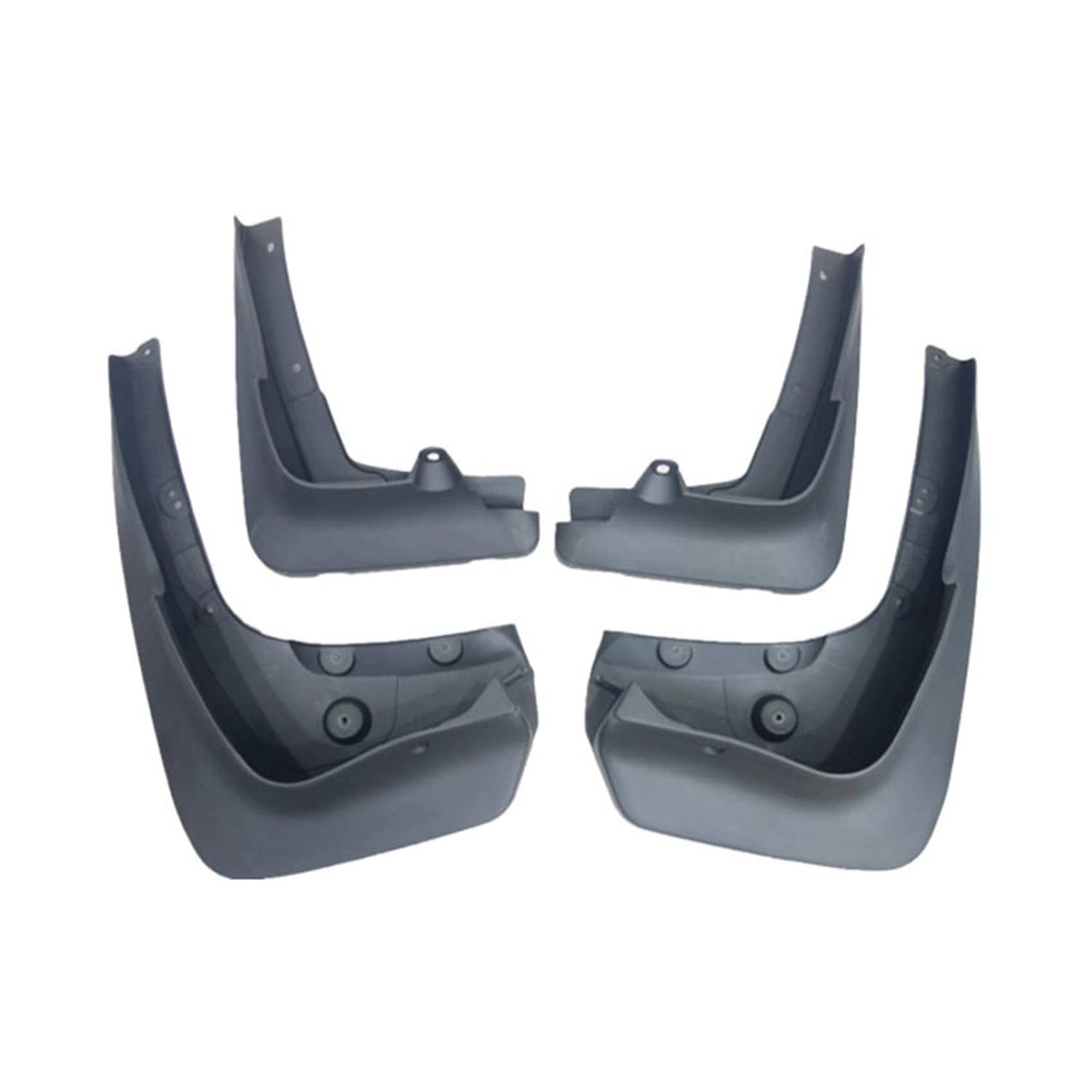4 Pezzi Set Parafango Auto Paraspruzzi Compatibile per BM-W X6 F16 2015-2019 Accessori Anteriore Posteriore Sinistro Destro Parafanghi Kit Protezione Con Viti Di Fissaggio