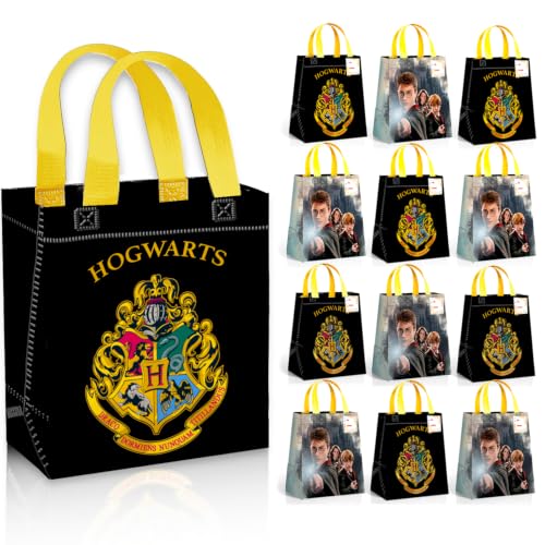Harry Potter Party Favor Bags for Kids Birthday 12 Pack Bundle