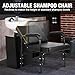 WINEDYOUNG Shampoo Chairs Reclining Shampoo Chairs for Salon Barber Chair Hair Stylist Chair Auto Recline Salon Chair Spa Beauty Equipment for Hair Stylists, Tattoo Artists, Cosmetologists