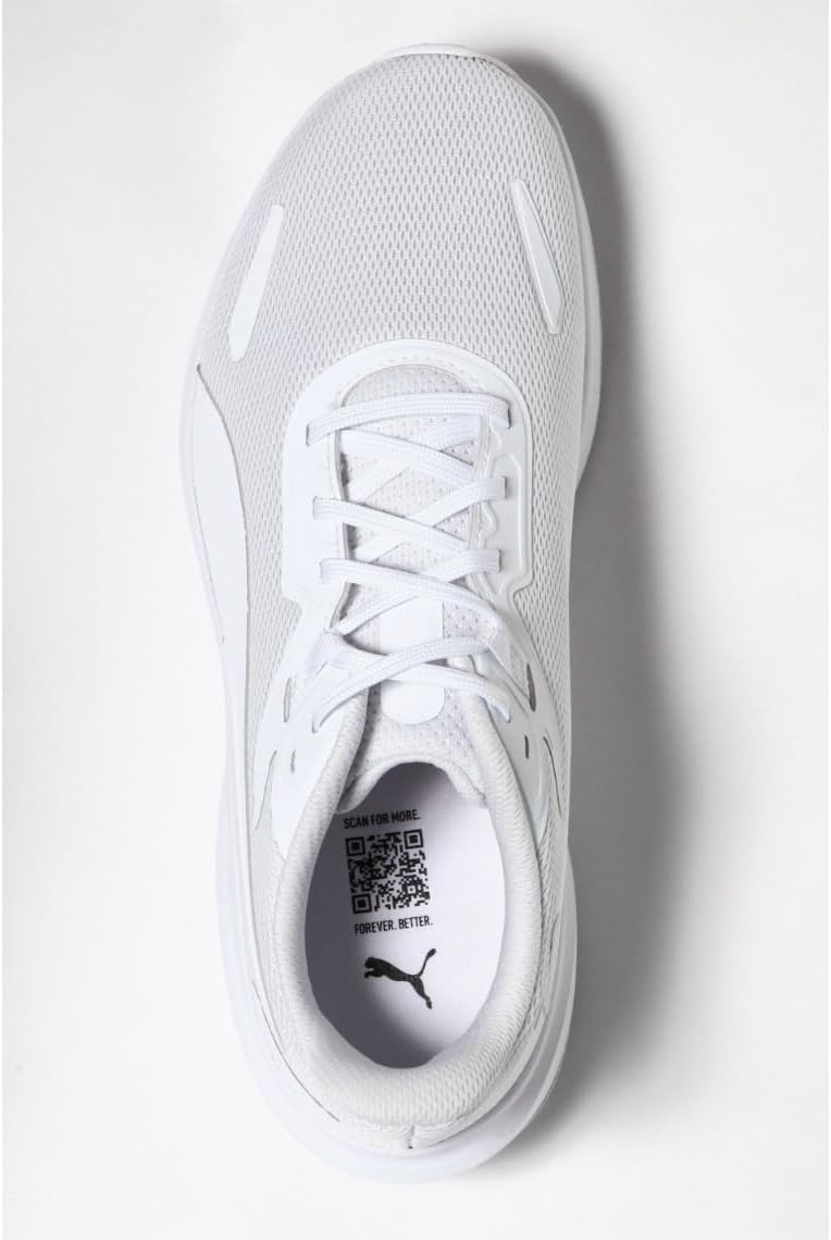 スニーカー 通学シューズ メンズ スカイロケット LITE 379437 31 WH/WH 25.5 cm 【ALPHADUNK】