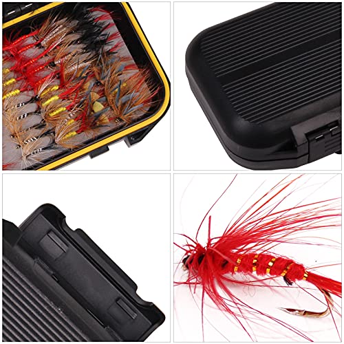 Esche per Pesca a Mosca Secca, con Scatola