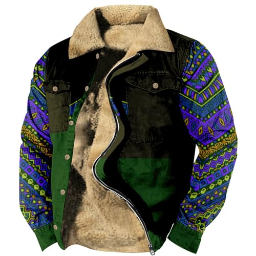 Manteau chaud aztèque homme pour en finir avec le froid hivernal