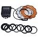 Venidice SL-102 Camera Manual Ring Light Flash, Macro LED Ring Flas with LCD Display(40.5mm, 52mm, 55mm, 58mm, 62mm, 67mm, 72mm, 77mm) for Canon Nikon SNY Fuji Panasonic DSLR Cameras