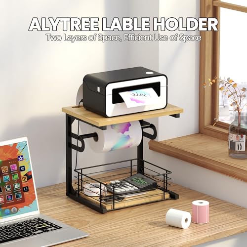 Soporte de etiquetas de madera con 30% de descuento en Amazon