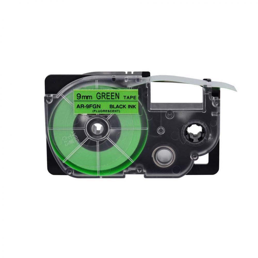 Nastri fluorescenti Stampanti per etichette compatibili da 9 mm, inclusa KL-60 KL-60SR KL-C500 KL-P350W