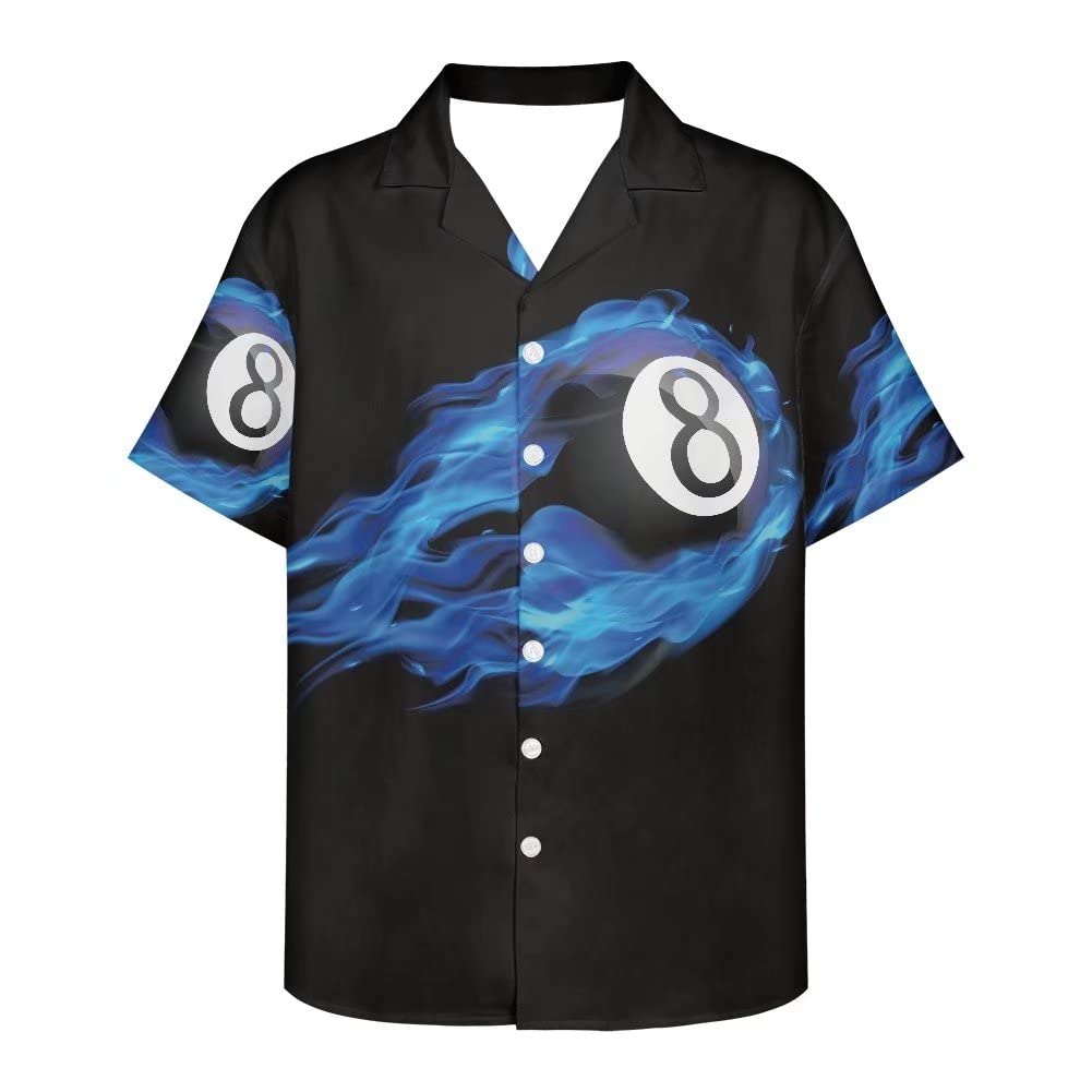 HawapodHawaiian Shirt for Mens Print Button-Down Relaxed-Fit Short Sleeve Shirts