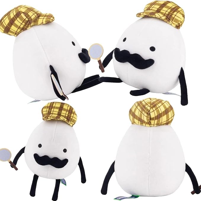 Amazon.co.jp: 探偵エッグ ひみつのおるすばん ぬいぐるみ 人形
