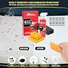 Car Clay Bars Auto Detailing and Clay Synthetic Lubricant Kit with 4 PCS Clay Bars, Clay bar Lubricant Tablets 10 Pack, Spray Bottle and Microfiber Towel for Car Detailing Cleaning