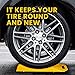 Zento Deals 4 Pieces Tire Saver Ramp Premium Quality for Flat Spot, Tire Prevention and Vehicle Storage