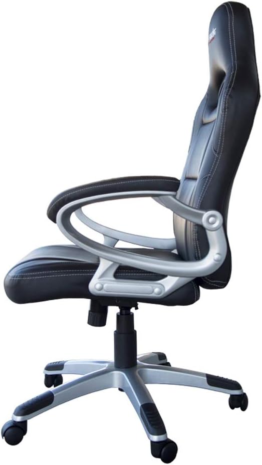 Simoni Racing SRS/CN Office Seat-Black Synthetic Leather image 3
