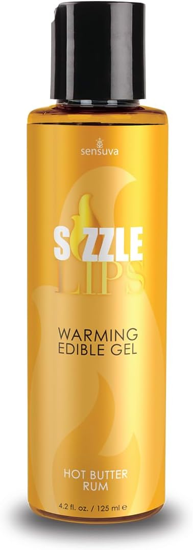 Sizzle Lips Warming Gel | Butter Rum | 4.2 fl.oz.