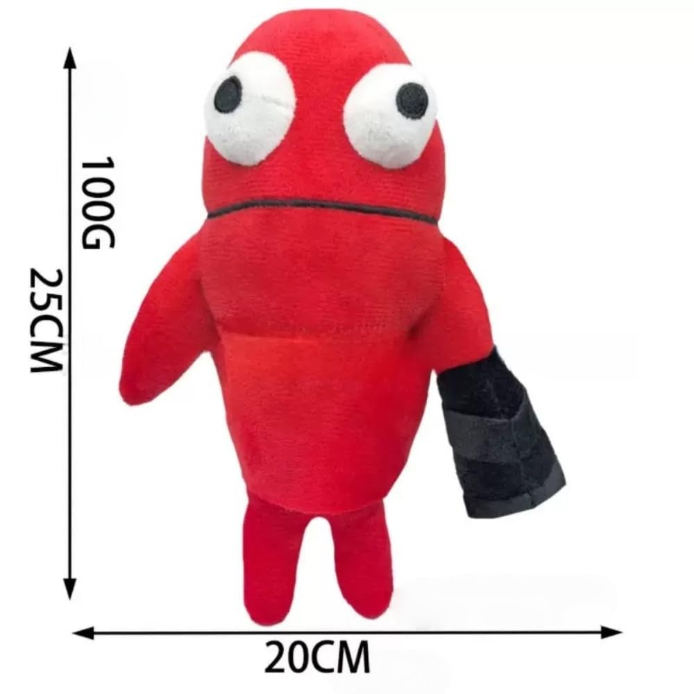 TONGMAN 2pcs R.E.P.O Plush Toy,25cm Soft R.E.P.O Horror Game Stuffed Animal,Mailbox Man Plushies - Image 2