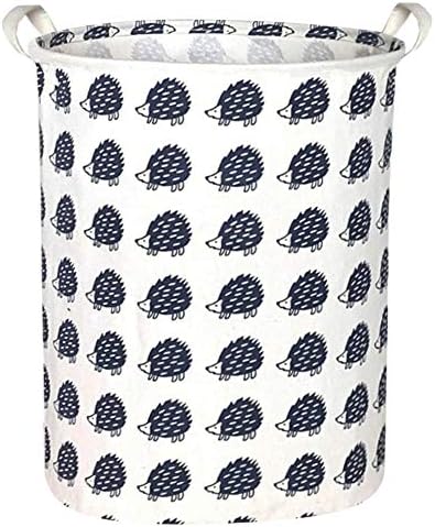 Sanjiaofen Kids Laundry Hamper, Hedgehog Laundry Basket Nursery Storage Baskets for Hedgehog Decor,Gift Basket,Toy Organizer.(Hedgehog)