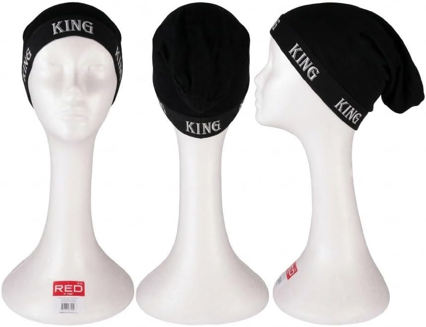 Red by Kiss Dreadlock Stocking Cap, Secure Stretchy Fit for Long & Locs Hair, Soft & Lightweight, Breakage & Lint Protection
