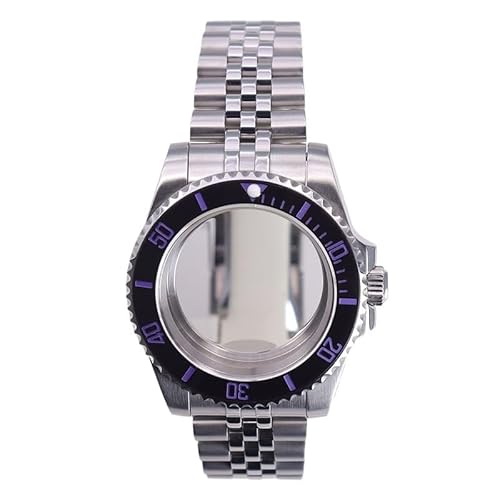 1 40mm YrvP[X 5NuXbg NX^ Nh35 Nh36 Nh34/38 Eta2824 Miyota 8215 [ug Tu}[i[p(Glass cover 2,Eta 2824)