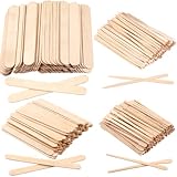 Juego de espátulas de cera de madera, aplicador de cera para cara de cejas y otras partes del cuerpo (estilo combinado)