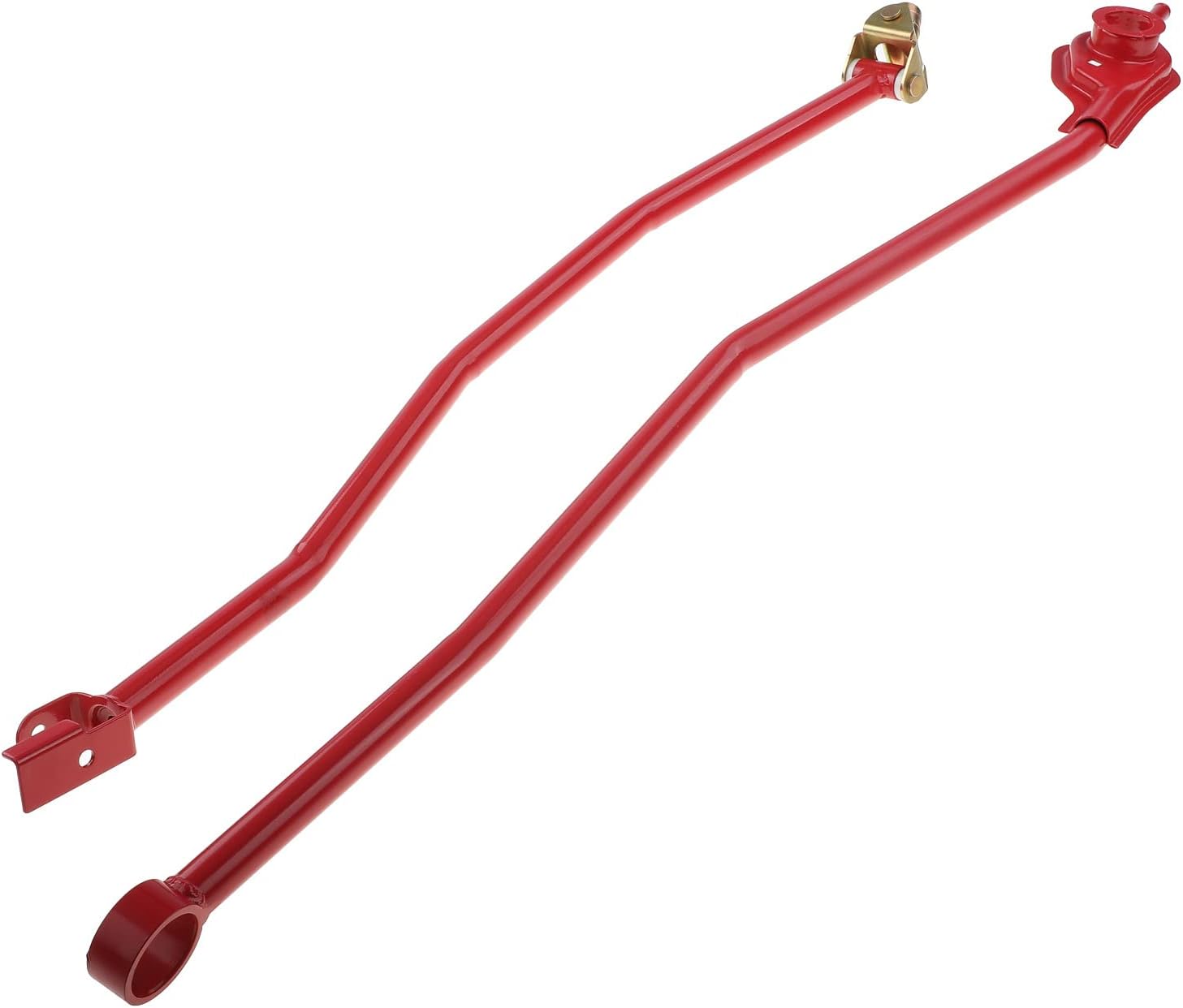 A-Premium Red Shift Linkage Kit Compatible with Honda Civic CRX 1988 1989 1990 1991 2-PC Set