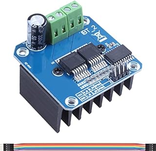 DAOKAI BTS7960 Motor Driver Module 43A High Power Double DC Stepper Motor Driver Module H-Bridge Semiconductor Refrigeration PWM Smart Car Driver Module, for Arduino