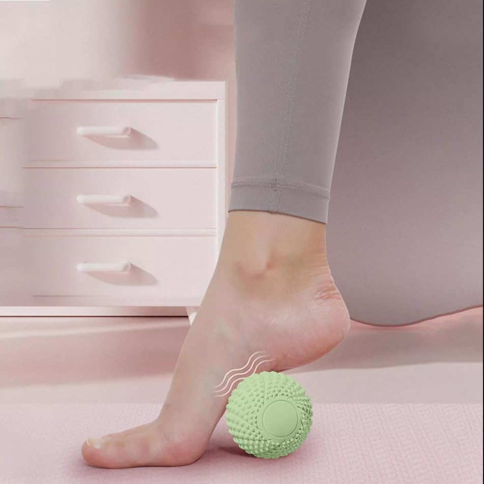 Image of Massage Balls | Muscle Roller Lacrosse Balls for Plantar Fasciitis Back Shoulder Pain Relief Foot Muscles, Trigger Point Yoga, Deep Tissue, Stress Reflexology