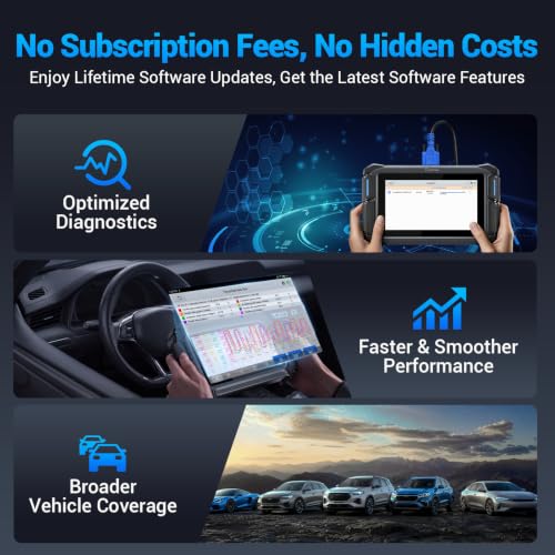 Image of VDIAGTOOL VD70 Lite AI-Assisted OBD2 Scanner, Bidirectional Diagnostic Scan Tool for Vehicles, Car Scanner for Full Systems, Code Reader for Cars and Trucks, 32+ Resets, FCA /CANFD /DoIP, Free Updates