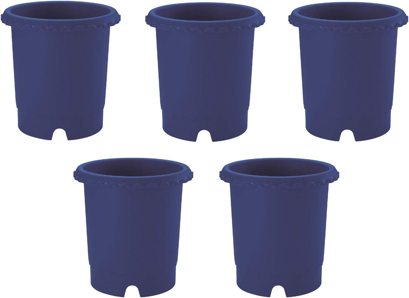 リッチェル Richell Rose Pot, No. 12, Blue, Set of 5