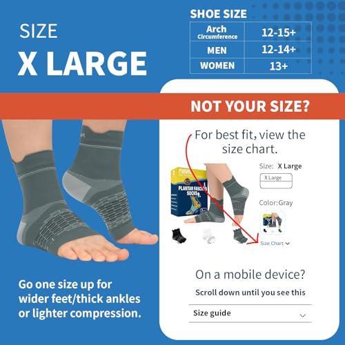 Image of 3 Pairs Plantar Fasciitis Socks Ankle Compression Sleeve with Arch Support