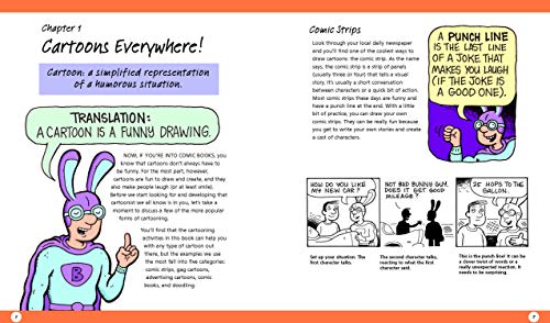 Art for Kids: Cartooning: The Only Cartooning Book You'll Ever Need to Be the Artist You've Always Wanted to Be - Image 4