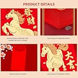 18 Pcs Chinese Red Envelopes, Chinese New Year Red Envelopes for Money 2026, Money Packets Spring Festival for Chineses Lunar Year New Years Reds Envelopess - Image 4