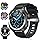 Montre Connectée Homme Femme 660mAh, 1.43" Écran AMOLED HD Smartwatch avec Appel Bluetooth/LED Lampe, 24/7 Sommeil/Cardio/SpO2/Podomètre 130+ Modes Sportifs, IP68 Étanche Montre Sport pour Android iOS
