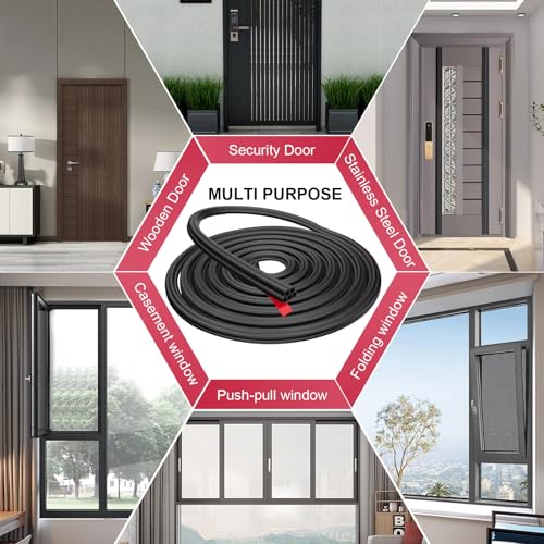 50% Off: 20ft Rubber Weather Stripping Door Seal with Code 3M4WBNWR - Image 8