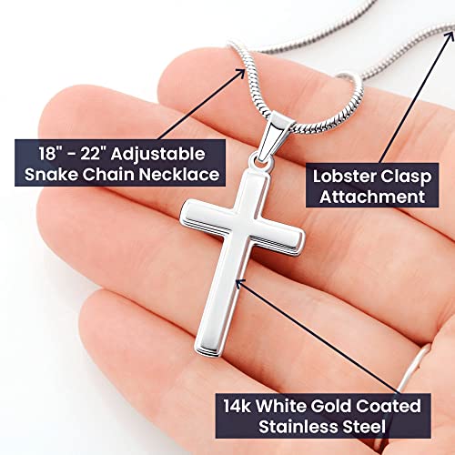 FG-Family-Gift-Mall-To-My-Son-From-Mom-Son-Gifts-From-Mom-and-Dad-Mother-and-Son-Necklace-Birthday-Gift-For-My-Son-Graduation-Christmas-Faith-Cross-Necklace-Present