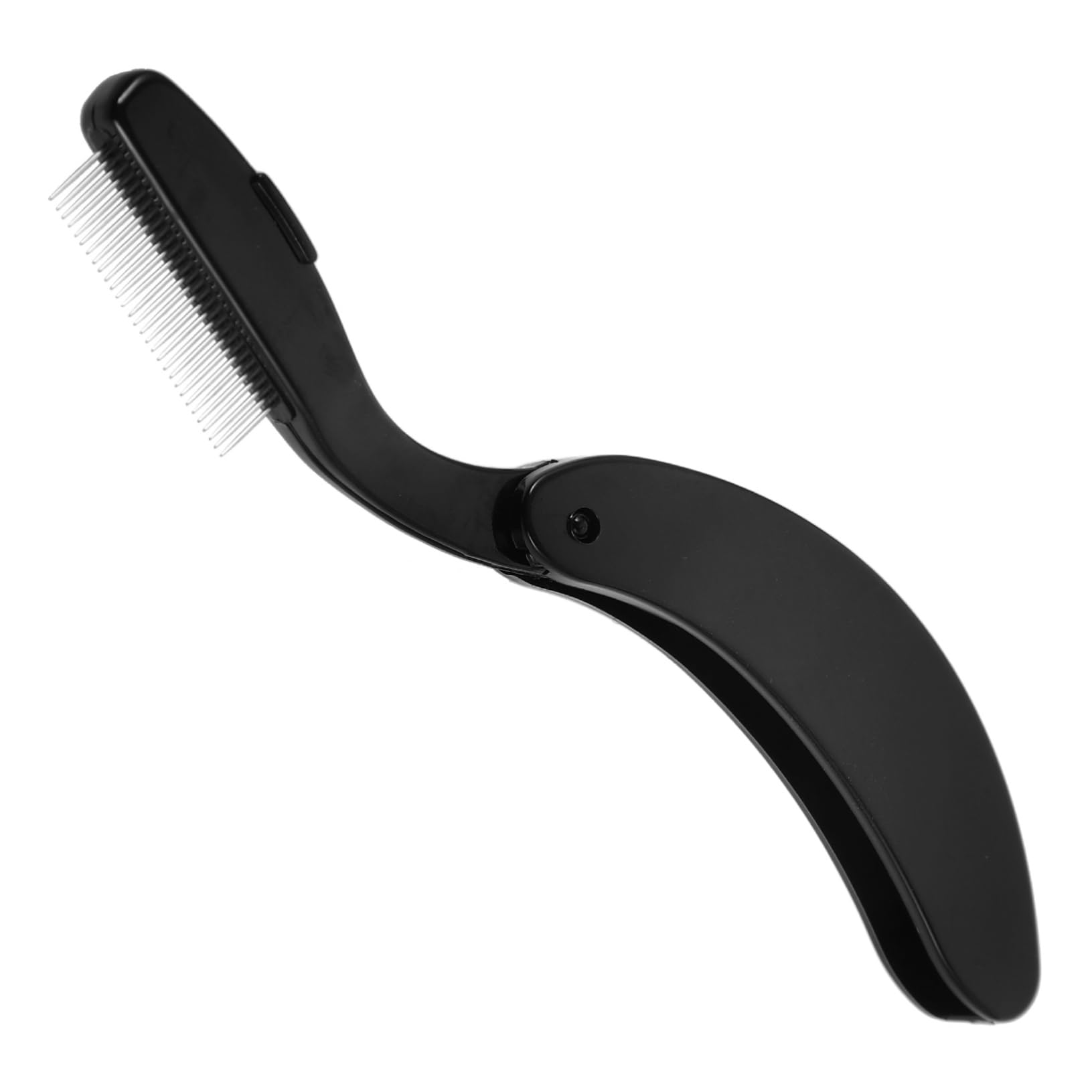 FOMIYES 3pcs Eyebrow Spoolie Brush Eyelash Comb Metal Eyelash Separator Beauty Salon Makeup Tool