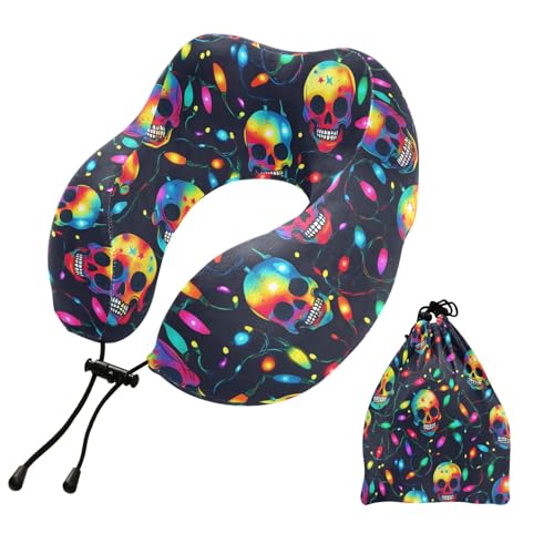 Almohada de viaje de espuma viscoelástica para cuello miniatura 1