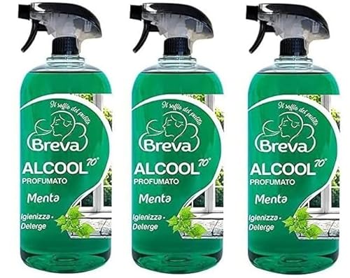 Alcohol (spray) 70° perfumado menta, 750 ml (3)