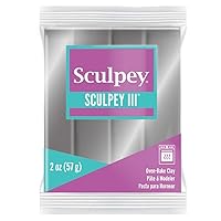 Vista 1 de Sculpey S302 1130 Art Clay III, plata