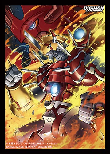 Bandai Digimon Card Game Official Card Sleeve 2022 Ver. 2.0 Shiny Greymon