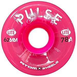 Atom Skates Pulse Lite 62mm Pink Rollen (4er-Pack)