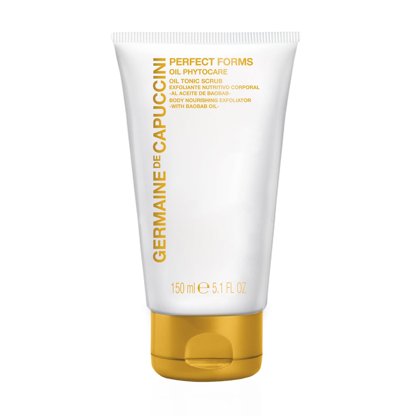 - PERFECT FORMS - Perfect Forms Phytocare Oil Tonic Body Scrub with Baobab Oil - Body exfoliating scrub - For dry and very dry skin - Eliminates dead cells delicately - 5.1 oz