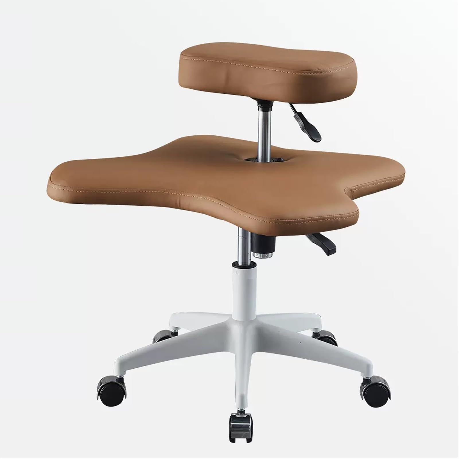 Chaise de bureau ergonomique pour s'asseoir en tailleur en télétravail