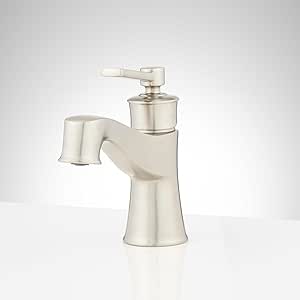 Signature Hardware 447852 Pendleton 1.2 GPM Single Hole Bathroom Faucet with Pop-Up Drain Assembly