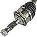 TRQ Front Driver and Passenger Side CV Axle Shaft Assembly 4WD Compatible with 1996-2002 Toyota 4Runner 1995-2004 Tacoma