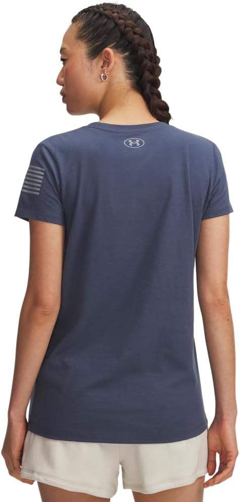 Under Armour Womens Freedom Logo Tee Shirt - Image 2