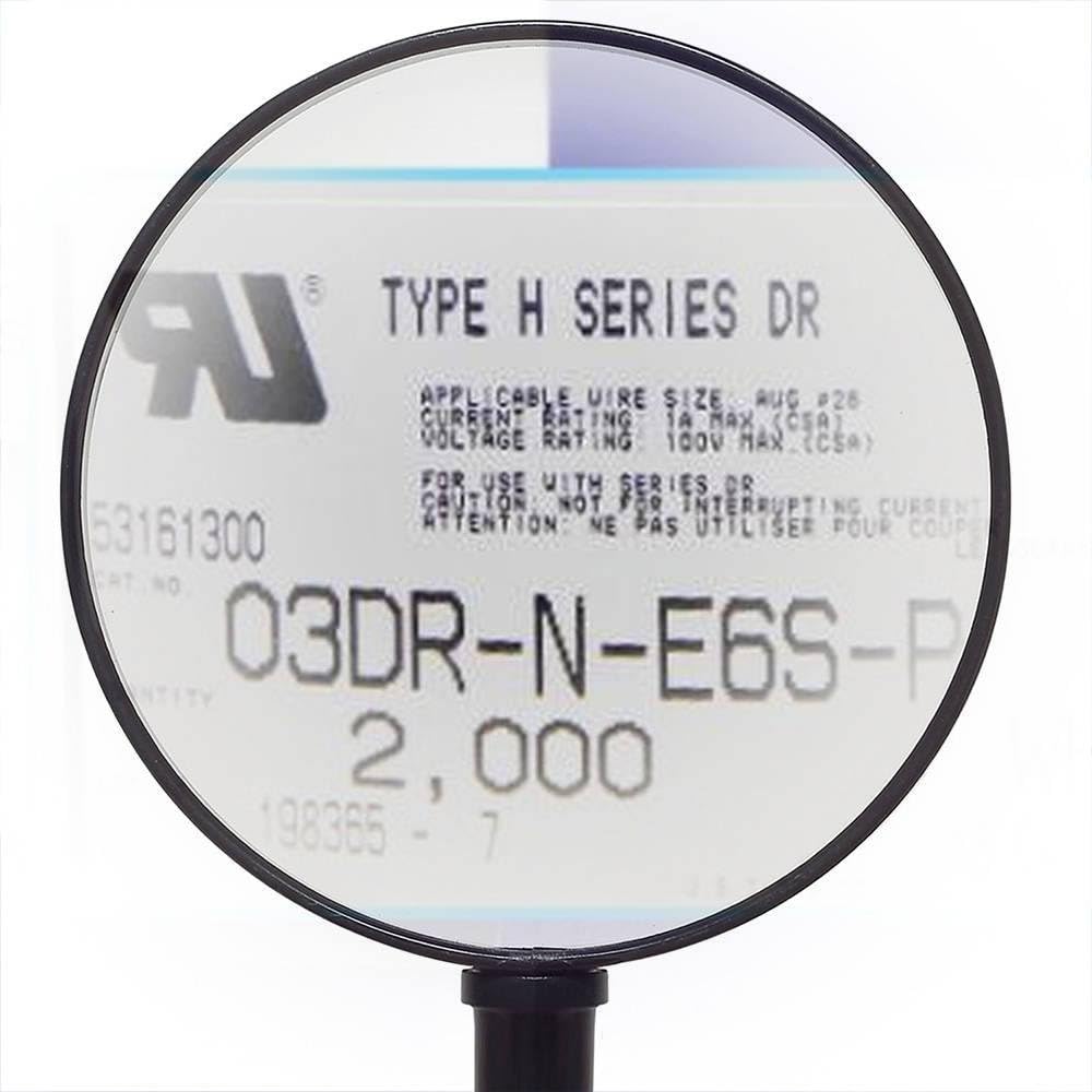 2000 Pcs 03DR-N-E6S-P White Color Connectors terminals housing Parts