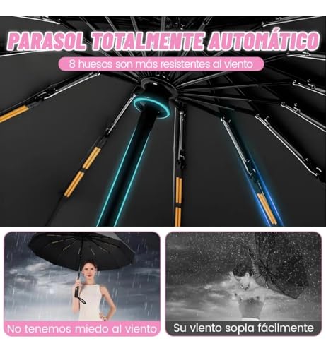 Image of YouCopia UV Coated Auto Open Close 10 Ribs Sun and Rain Folding Travel Umbrella, Portable Compact Rain Umbrella for Men & Women Strongest Premium Auto Folding Umbrella for Rain and Sun