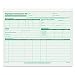 TOPS 3287 Employee Record File Folders, Straight Cut, Letter, 2-Sided, Green Ink (Pack of 20)
